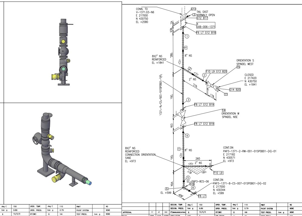 Model fasilitas produksi hasil reverse engineering